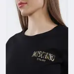 Футболка стандартного кроя Moschino, черный - фото 4