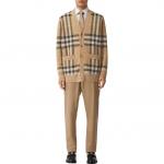Мужской кардиган Burberry, песочный - фото 3