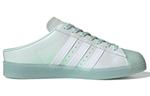 Кроссовки оригинальные superstar mule Adidas, зеленый - фото 2