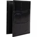 Кошелек Hackett Croc Book, черный - фото 2