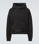 Хлопковый худи Entire Studios, Washed Black - фото