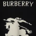 Толстовка с капюшоном Burberry, черный - фото 7