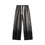 Джинсы Unisex черного серого цвета YATSI - фото 2