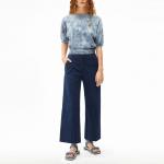 Свитер женский Kenzo короткий, синий - фото 3