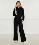 Толстовка с пионом Relaxed fit Guess Active, черный - фото 2