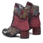 Ботинки Maciejka, вишневый/бордовый - фото 3