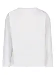 Лонгслив с логотипом Maison Margiela, белый - фото 2