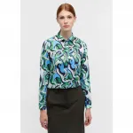 Блузка-рубашка Eterna "РЕГУЛЯРНЫЙ ФИТ", зеленый - фото