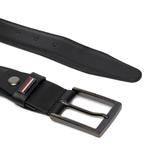 Ремень Tommy Hilfiger BusinessTexture, черный - фото 2