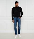 Свитшот мужской Karl Lagerfeld с вышивкой, черный - фото 2