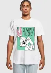 Футболка с принтом looney tunes Merchcode, White - фото