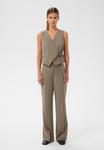 Брюки InWear HAISLYIW, Sandy Grey Melange/Mottled Brown - фото 5