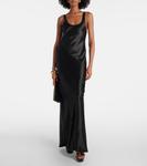 Деби 85 лаковые сандалии на платформе Saint Laurent, нуар - фото 3