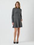 Платье YAS YASDOLLY DRESS, Medium Grey Melange/Mottled Grey - фото