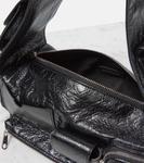 Кожаная сумка через плечо superbusy xs Balenciaga, черный - фото 3