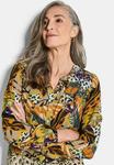 Блуза GOLDNER Blouse, Honey Patterned/Yellow - фото 3