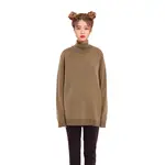 Вязаный свитер с высоким воротом WEEKEND MaxMara, верблюжий - фото 5