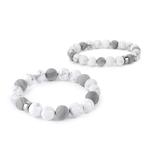 FOUNDIN Белый бирюзовый браслет унисекс - фото 3