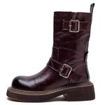 Женские Ботинки Челси Jay Черный/Коричневый - фото 2