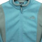 Детский флис The North Face, синий - фото 4