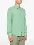 Рубашка с классическим воротником FURSAC, зеленый - фото 3
