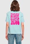 Футболка Mister Tee Shirt Everything s Nice, светло-синий - фото 2