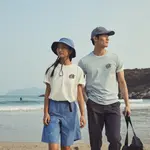 Футболка унисекс JACK WOLFSKIN, светло-серый меланж/6444 - фото 10