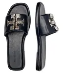 Тапочки Tory Burch, черный - фото 4