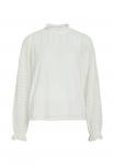 Блуза VILA VIMOKA HIGH NECK, Snow White/White - фото 5