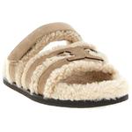 TORY BURCH Женские бежевые сандалии Slide - фото 4