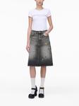 Marc Jacobs юбка Charm, серый - фото 2