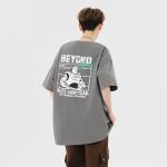 Футболки унисекс с круглым вырезом, средней плотности Disney, хаки - фото 12