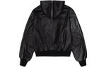 Куртка ss link leather bomber 'black' Stussy, черный - фото 2