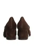 Замшевые туфли-лодочки Bibi Lou, коричневый - фото 3