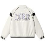 Coca-Cola Куртка Coca Cola унисекс, White (Padded) - фото 11