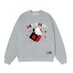 Худи Hello Kitty унисекс Sanrio, серый - фото