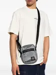 Сумка-мессенджер на молнии Stone Island, серый - фото 2