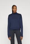 Топ Sweaty Betty AFTER CLASS FUNNEL NECK, Navy Blue/Dark Blue - фото