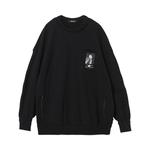 Толстовка Undercover Patch Detail Sweatshirt, Black - фото