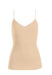 Майка Hanro Spaghetti Top Cotton Seamless, цвет Skin - фото