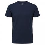 Футболка Selected New Pima Short , синий - фото 3