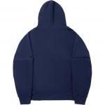 Толстовки Li Ning, унисекс, темно-синие, с капюшоном, средней плотности ткани - фото 3