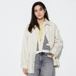 Куртка унисекс UNIQLO, 01 молочно-белый - фото 5