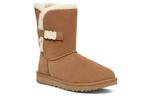 Угги (WMNS) UGG Bailey B2s 'Chestnut' - фото 4