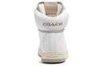 Кожаные кроссовки C202 COACH, белые - фото 5