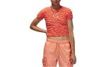 Укороченный топ женский розовый Jordan - фото