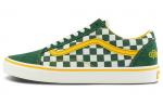 Обувь для скейтбординга Vans Old Skool унисекс, Green, white, yellow - фото