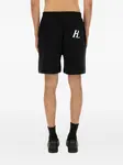 Хлопковые шорты с логотипом Helmut Lang, черный - фото 4