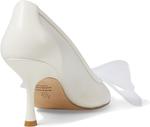 Туфли Stuart Weitzman Blushing Bow 75 Pump, цвет Cream/White - фото 5