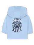 Базовое худи Kenzo Kids, синий - фото 2